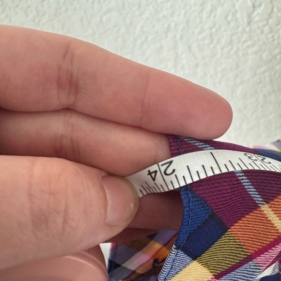Catherine’s Plaid Colored Blouse - Size 3XL - Perfect Condition - Picture 6 of 10